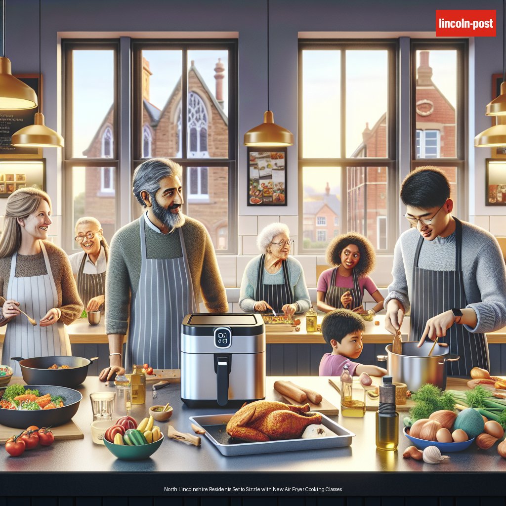 North Lincolnshire Residents Set to Sizzle with New Air Fryer Cooking Classes