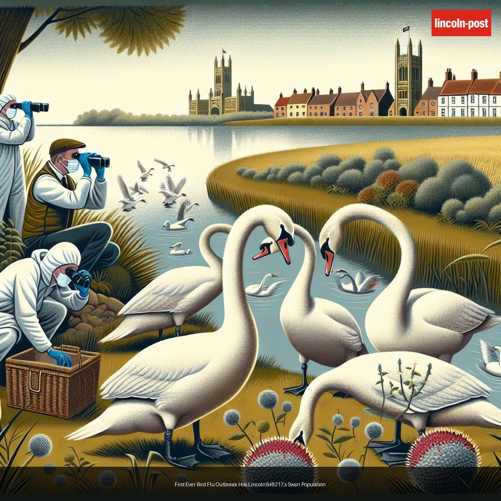 First Ever Bird Flu Outbreak Hits Lincoln’s Swan Population