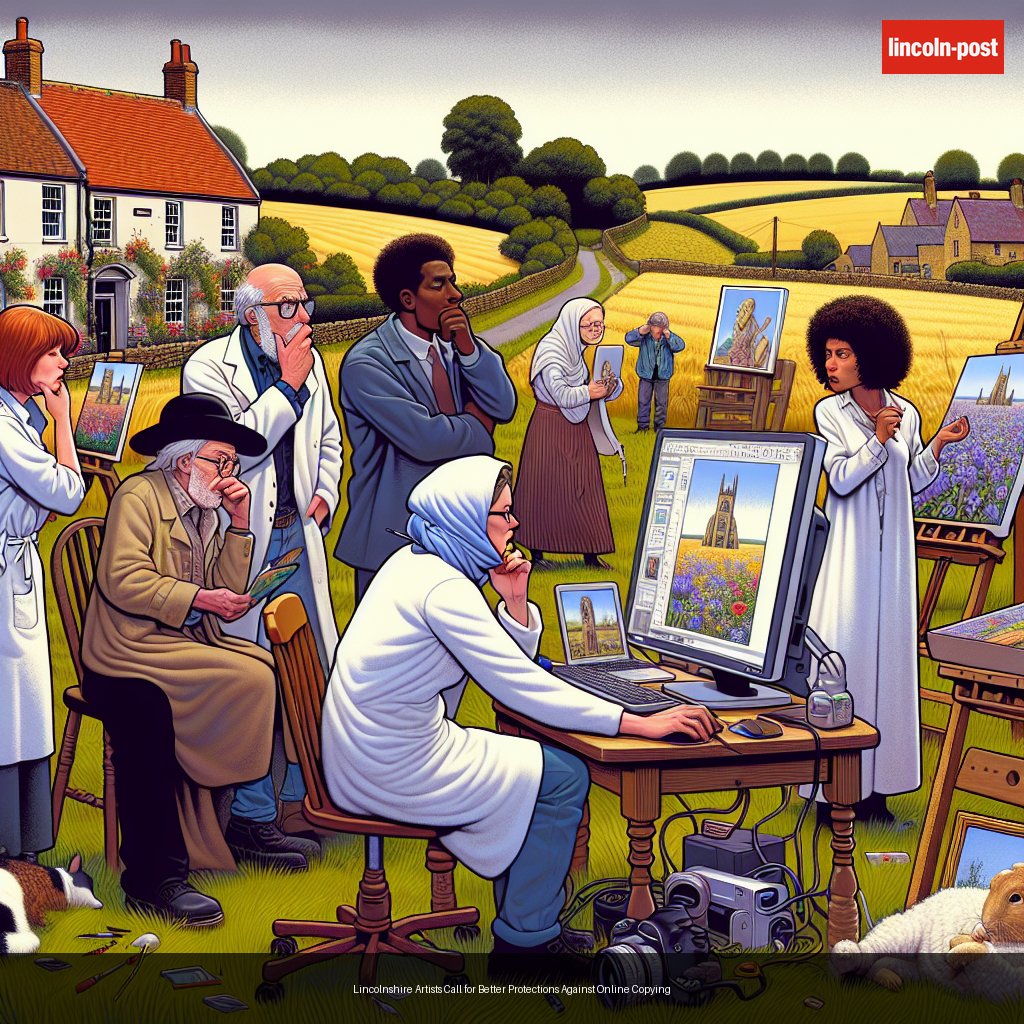 Lincolnshire Artists Call for Better Protections Against Online Copying