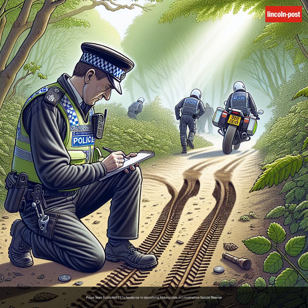 Police Seek Public’s Assistance in Identifying Motorcyclists in Lincolnshire Nature Reserve