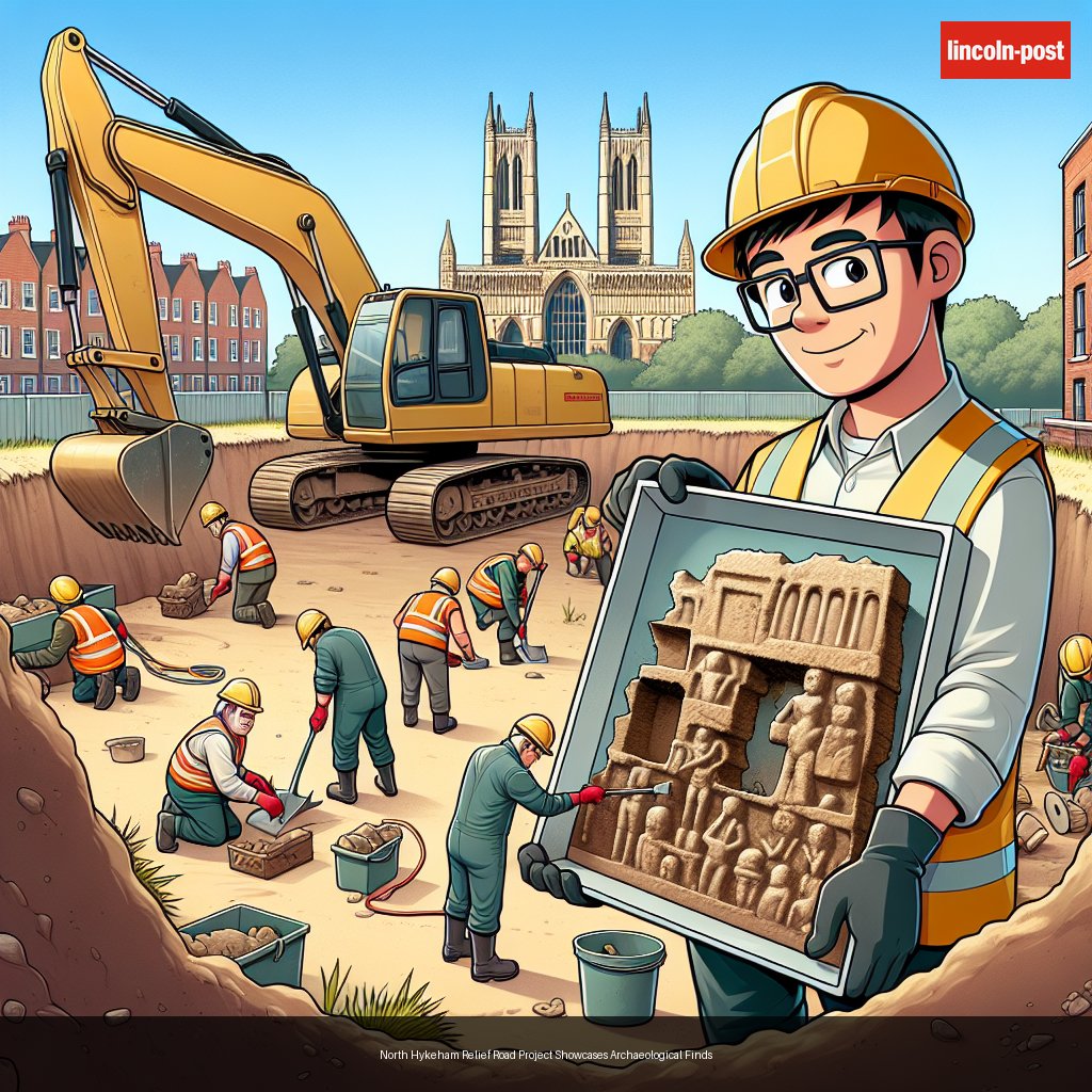 North Hykeham Relief Road Project Showcases Archaeological Finds