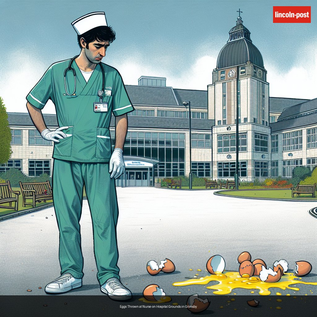 Eggs Thrown at Nurse on Hospital Grounds in Grimsby