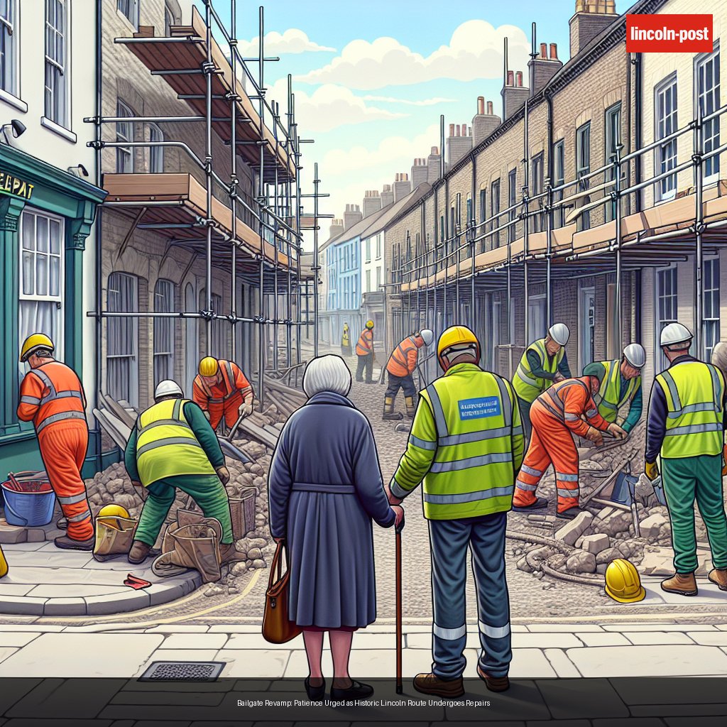 Bailgate Revamp: Patience Urged as Historic Lincoln Route Undergoes Repairs