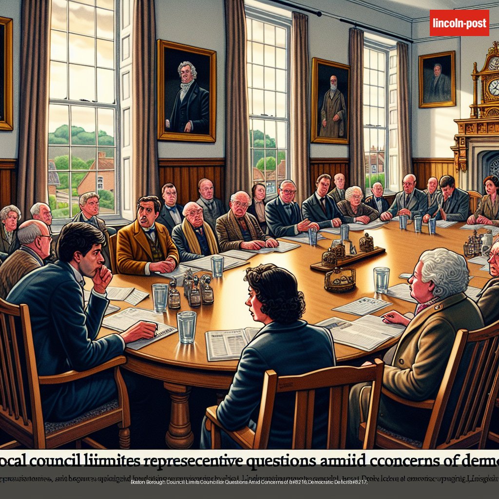 Boston Borough Council Limits Councillor Questions Amid Concerns of ‘Democratic Deficit’