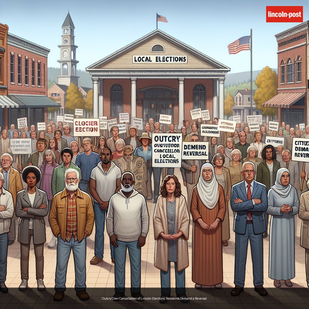 Outcry Over Cancellation of Lincoln Elections: Residents Demand a Reversal