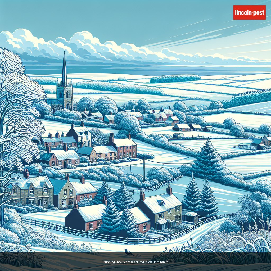 Stunning Snow Scenes Captured Across Lincolnshire