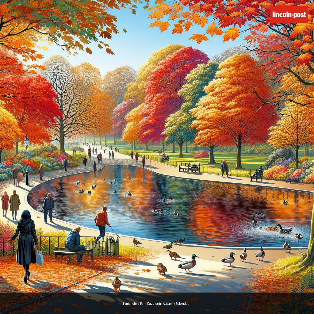 Hartsholme Park Dazzles in Autumn Splendour