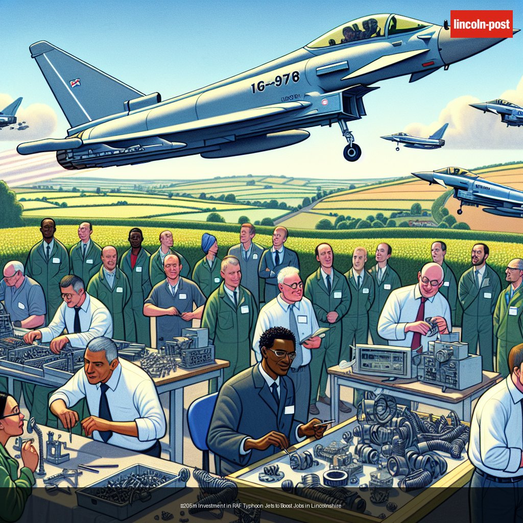 £205m Investment in RAF Typhoon Jets to Boost Jobs in Lincolnshire