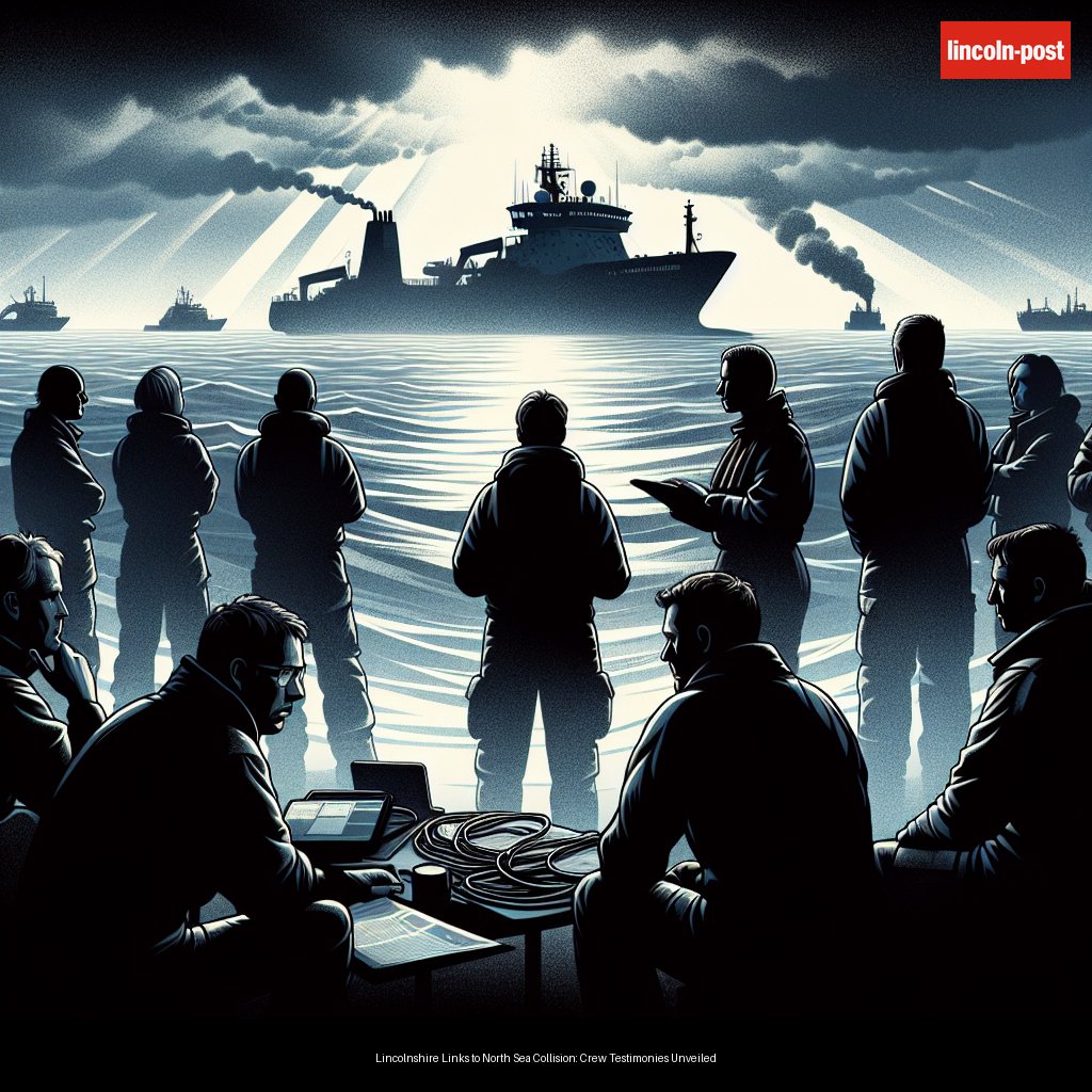 Lincolnshire Links to North Sea Collision: Crew Testimonies Unveiled