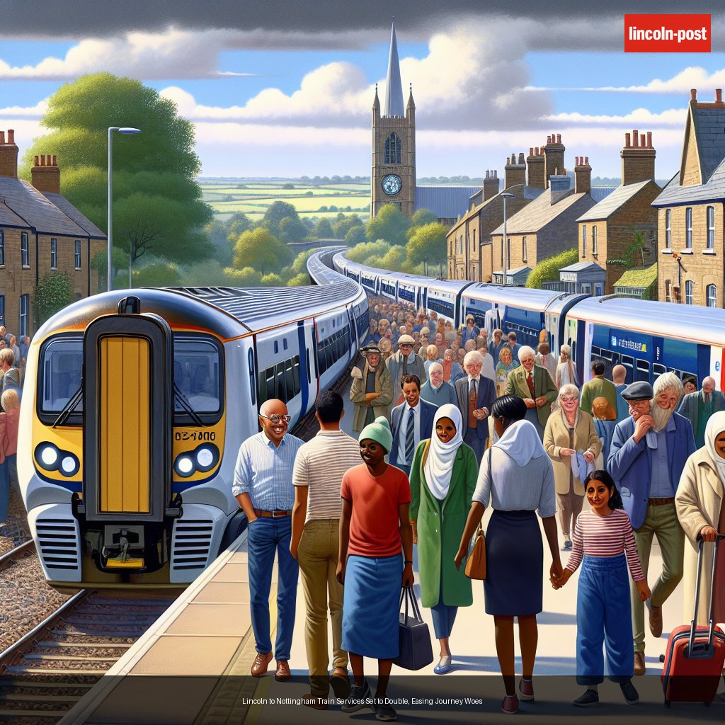 Lincoln to Nottingham Train Services Set to Double, Easing Journey Woes