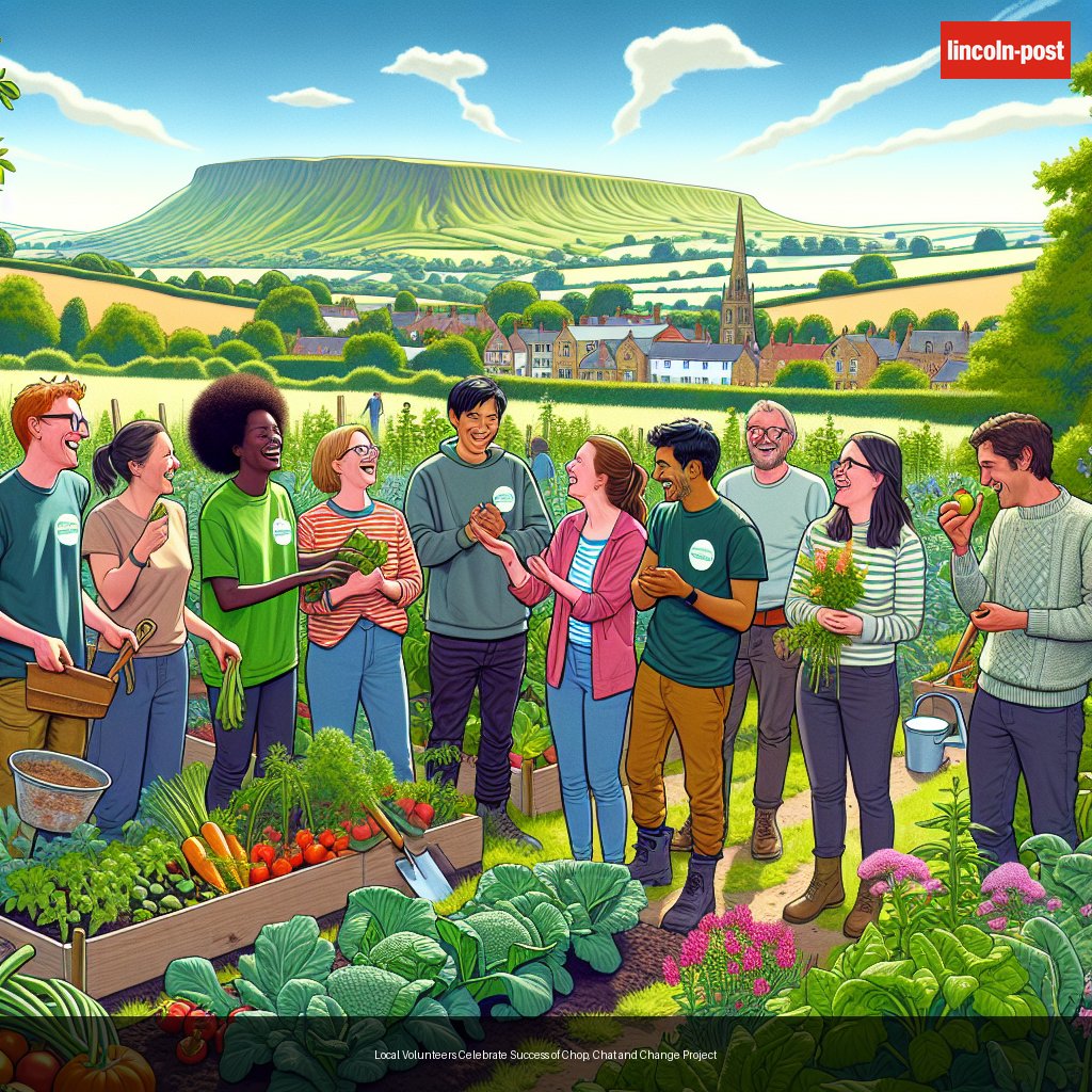 Local Volunteers Celebrate Success of Chop, Chat and Change Project