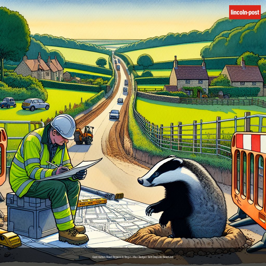 East Halton Road Repairs to Begin After Badger Sett Dispute Resolved