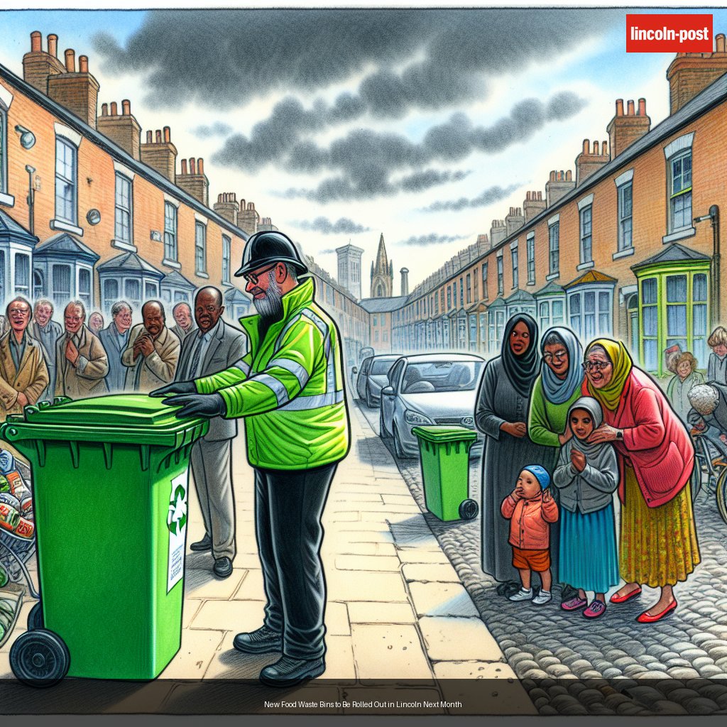 New Food Waste Bins to Be Rolled Out in Lincoln Next Month