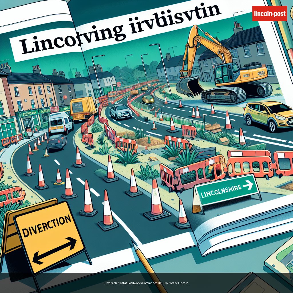 Diversion Alert as Roadworks Commence in Busy Area of Lincoln