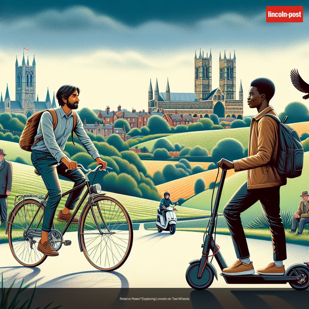 Pedal or Power? Exploring Lincoln on Two Wheels