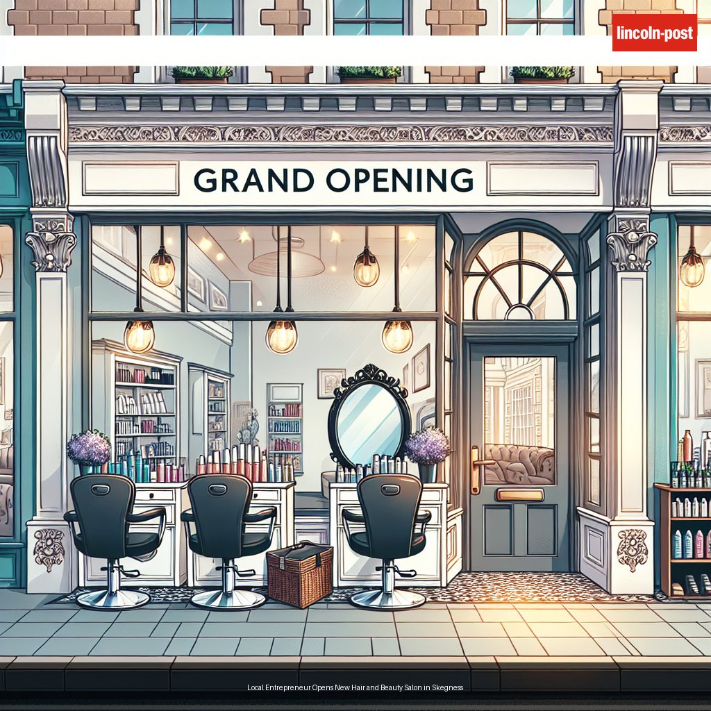Local Entrepreneur Opens New Hair and Beauty Salon in Skegness