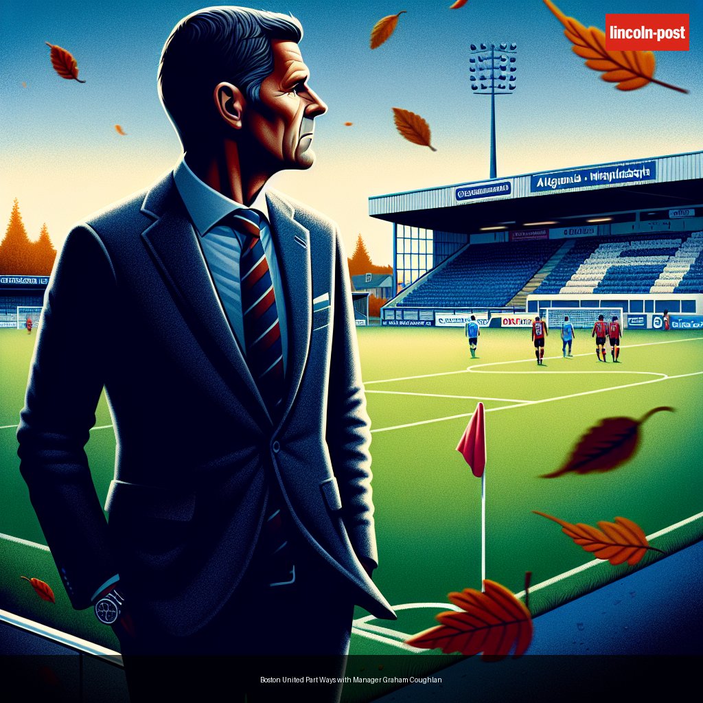 Boston United Part Ways with Manager Graham Coughlan