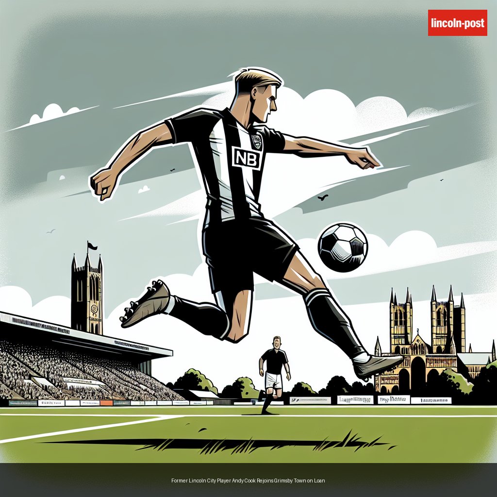 Former Lincoln City Player Andy Cook Rejoins Grimsby Town on Loan
