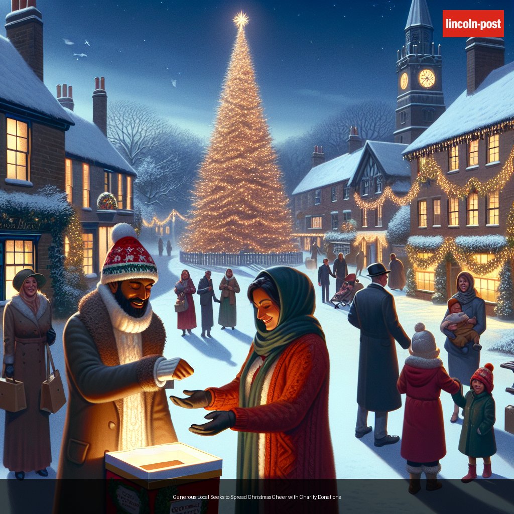 Generous Local Seeks to Spread Christmas Cheer with Charity Donations