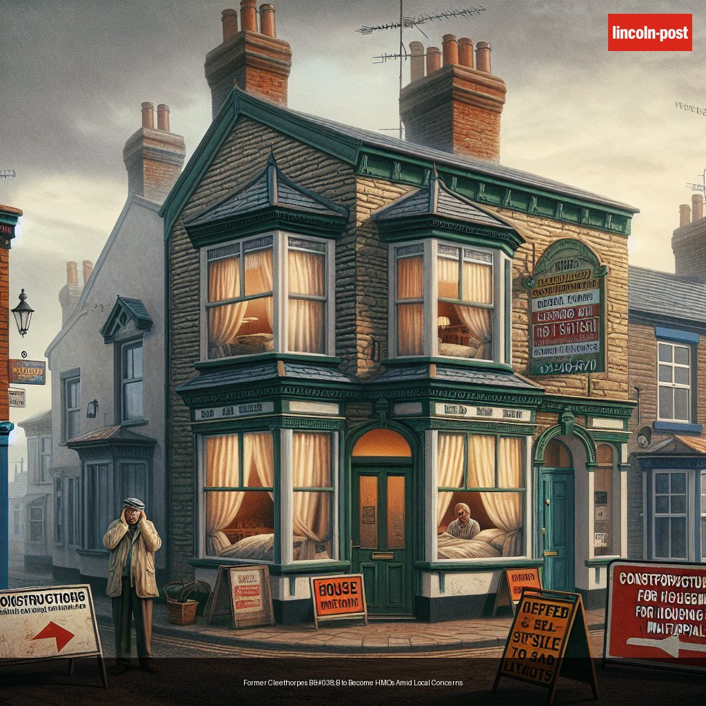 Former Cleethorpes B&B to Become HMOs Amid Local Concerns