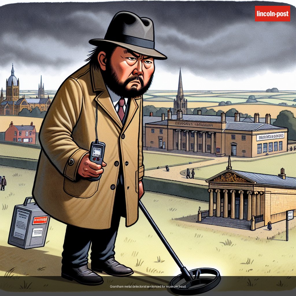 Grantham metal detectorist sentenced for museum fraud