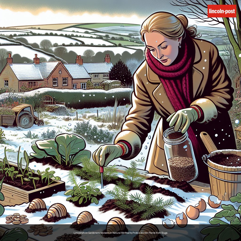 Lincolnshire Gardeners Advised on Natural Method to Protect Winter Plants from Slugs