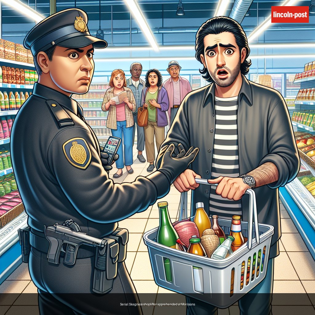 Serial Skegness shoplifter apprehended at Morrisons