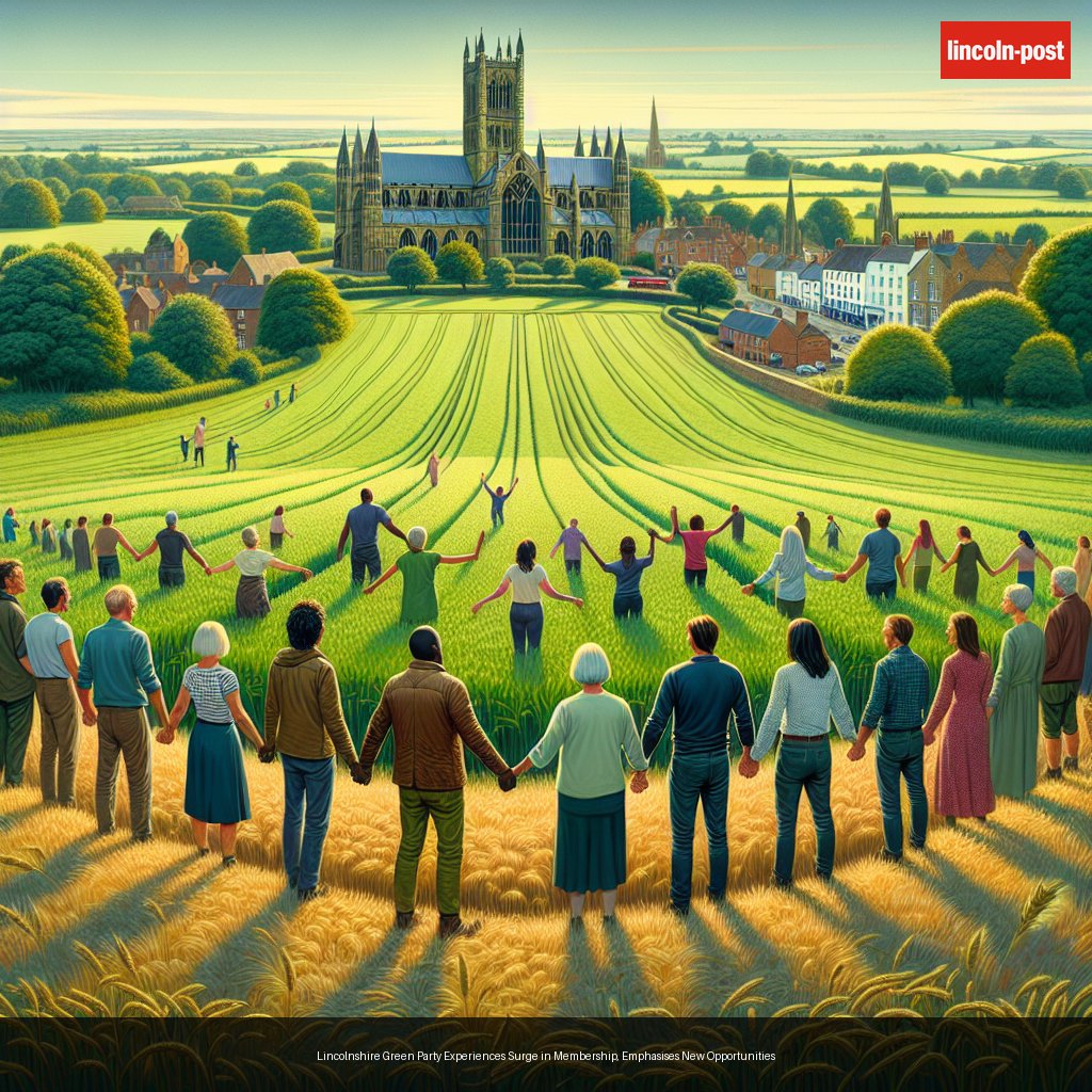 Lincolnshire Green Party Experiences Surge in Membership, Emphasises New Opportunities