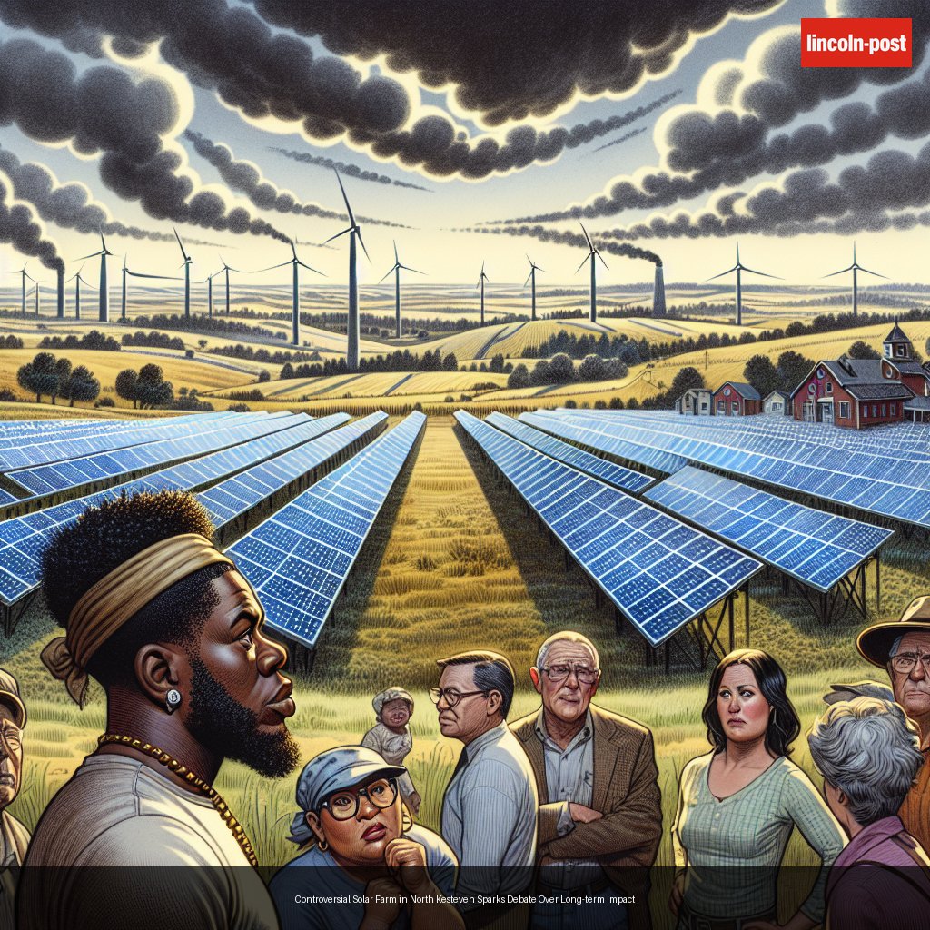 Controversial Solar Farm in North Kesteven Sparks Debate Over Long-term Impact